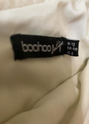 Летнее платье с паетками и бисером boohoo3 фото