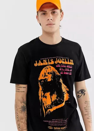 Футболка asos design janis joplin