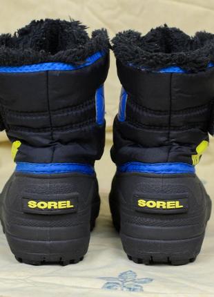 Снегоходы зимние ботинки sorel snow commander nv1960 оригинал 24 р3 фото