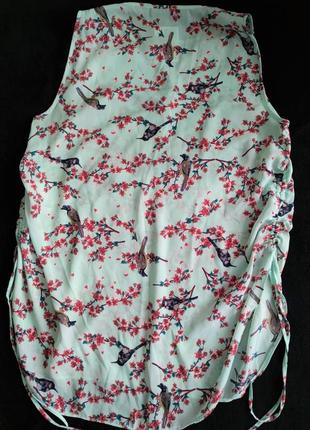 New jessica топ блуза цветочный принт птицы /7997/5 фото