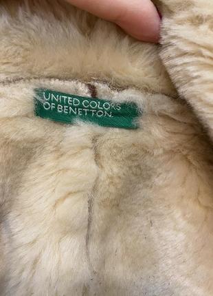 Стильная дубленка benetton6 фото