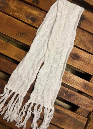 Жіночий шарф (ідеал оригінал білий)