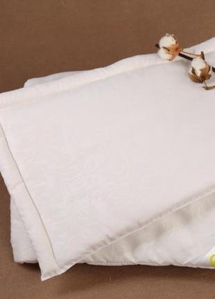 Подушка для новорожденного хлопковая, 40х60 см, микрофибра, наполнитель ecotton2 фото