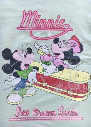 Футболка з принтом disney minnie4 фото