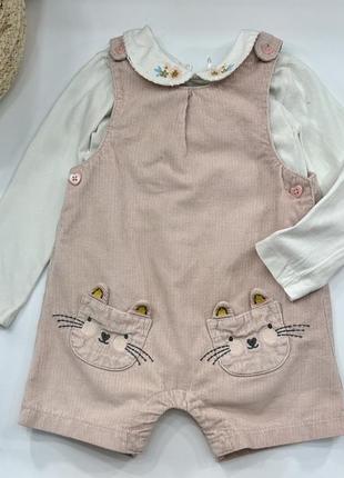 Ромпер/пісочник 9-12 м +подарунок