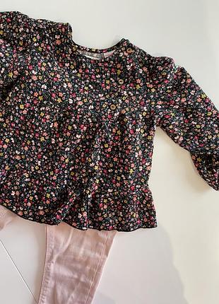 Набор для девочки zara 80-86 р 4