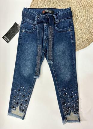 Стильные новые джинсы 3/4 года