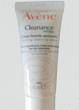 Avene cleanance hydra creme очищуючий крем для чутливої проблемної шкіри