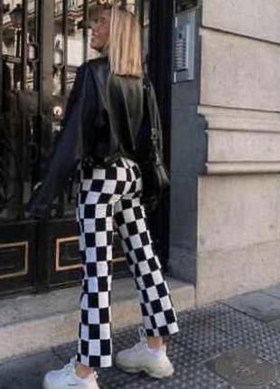 Круті стильні штани штани zara p.m в ідеалі