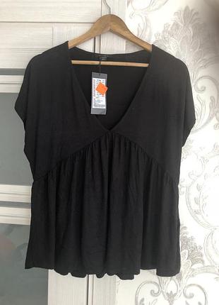 Чорна футболка amisu