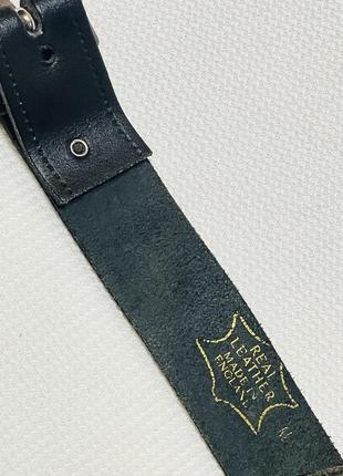 Качественный кожаный ремень от английского бренда6 фото