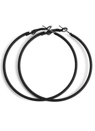Сережки-кільця 6 см abaccio c022