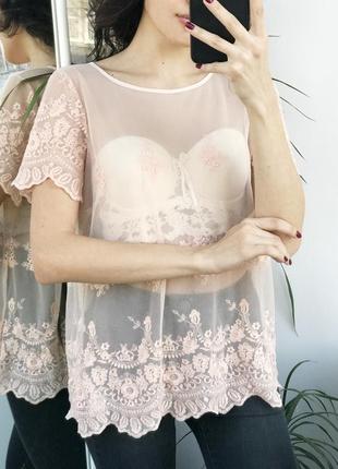 Мереживна блузка