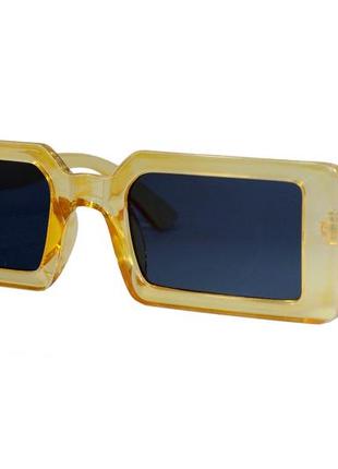 Солнцезащитные женские очки 715-5 оранжевые1 фото