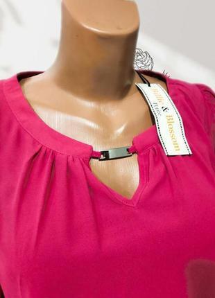 Эффектная блузка модного английского бренда billie &amp; blosson.новая, с биркой3 фото