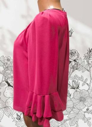 Эффектная блузка модного английского бренда billie &amp; blosson.новая, с биркой4 фото