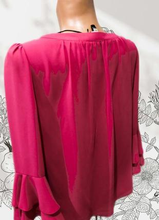 Эффектная блузка модного английского бренда billie &amp; blosson.новая, с биркой5 фото