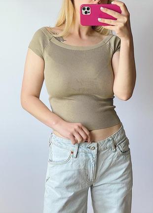 Топ резинка zara m