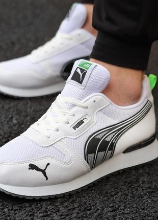 Мужские кроссовки puma white5 фото