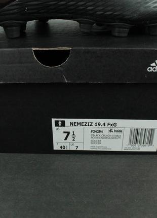 Футбольні бутси adidas nemeziz 19.4 fg9 фото