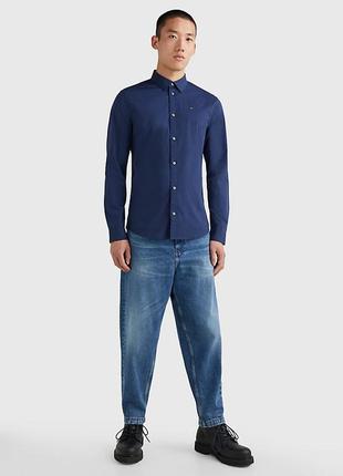 Оригінальна крута сорочка tommy hilfiger jeans slim fit