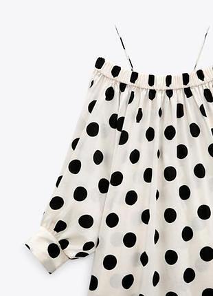 Сукня в горохи zara. 2