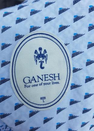 Качественная брендовая рубашка ganesh (италия)