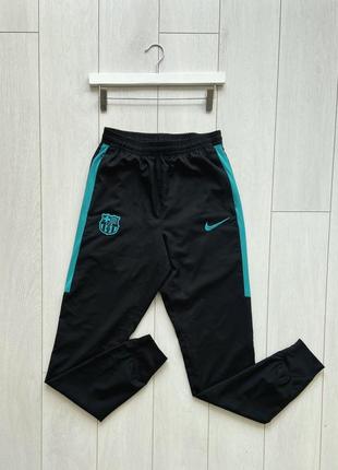 Спортивные штаны nike dri fit fc barcelona спортивки джоггеры1 фото