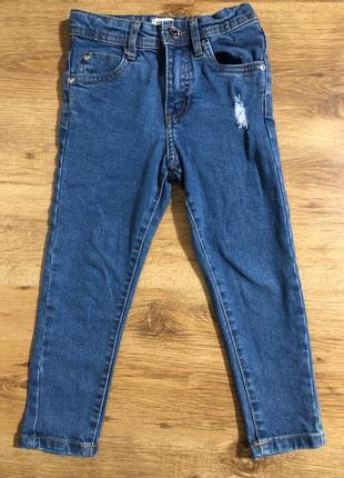 Класні джинси на дівчинку sinsay, 104 см