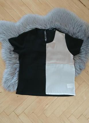 Летняя блуза esmara, черно-белая кофточка, блузка1 фото