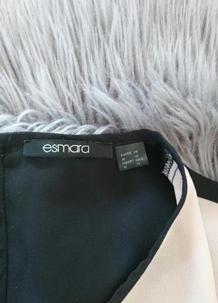 Летняя блуза esmara, черно-белая кофточка, блузка3 фото