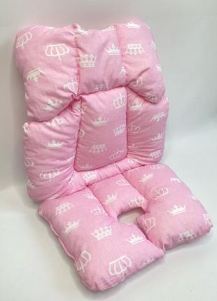 Універсальний матрац в коляску автокрісло столик для годування для дівчинки матрас