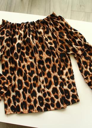 Стильна легенька блуза, блузка з об'ємними рукавами фонариками