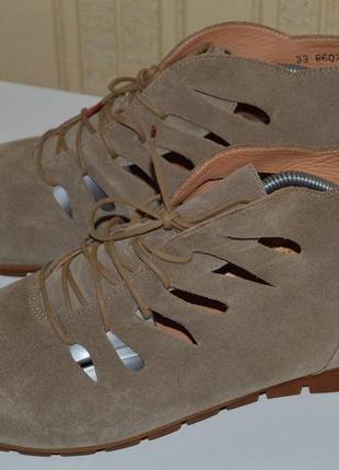 Ботинки туфли мокасины замш bergal размер 42 43, ботінки замш9 фото