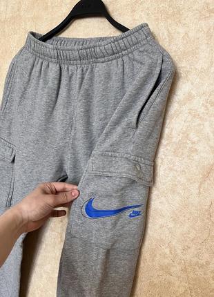 Спортивные штаны nike nsw court fleece cargo dq5477-063  pants, jogger3 фото