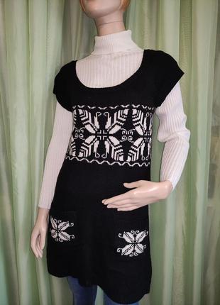 Сукня , туніка чорна