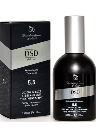 Dsd de luxe 5.5 steel and silk treatment spray спрей1 фото