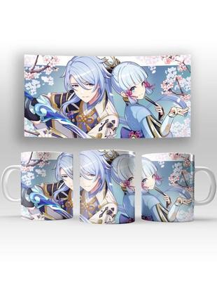 Кружка аниме по игре genshin impact