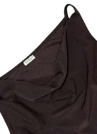 Женская маечка топ темно-коричневого цвета с вырезом в идеальном состоянии pharo3 фото