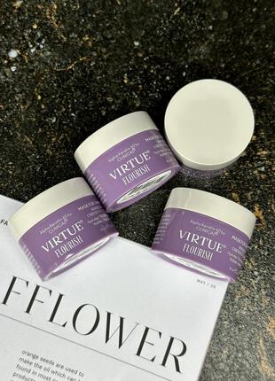 Маска для волосся - для відновлення та обʼєм virtue labs flourish mask for thinning hair