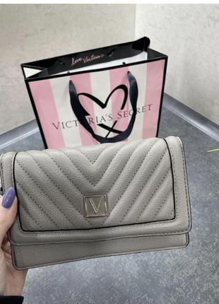 Клатч-кошелек victoria’s secret оригинал серый распродаж