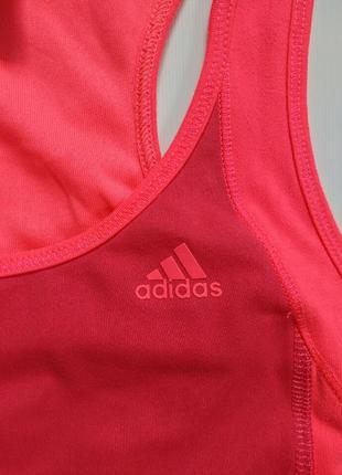 Майка для фітнесу залу бігу топ для бігу зали фітнесу adidas з топом6 фото