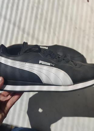 Unisex чорні кросівки puma 40