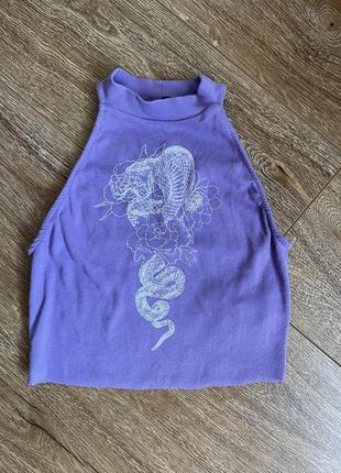 Топ в рубчик/ топ с смейкой/ трендовый топ