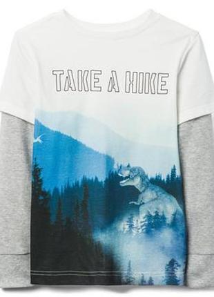 Реглан лонгслив для хлопчика 5-7,7-9 років crazy8