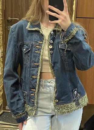 Винтажная джинсовая куртка d&g