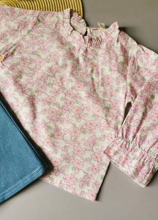 Комплект блуза и сарафан джинсовый 74- 90 см костюм набор для девочки6 фото
