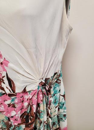 Шикарное брендовое вискозное платье красивой расцветки3 фото