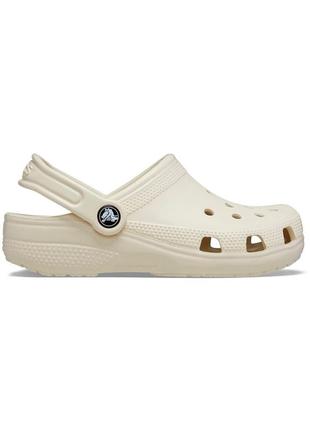 Крокси шльопанці бежеві сабо crocs classiс bone clog2 фото