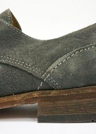 Замшевые туфли - дерби ручной работы hudson 3
